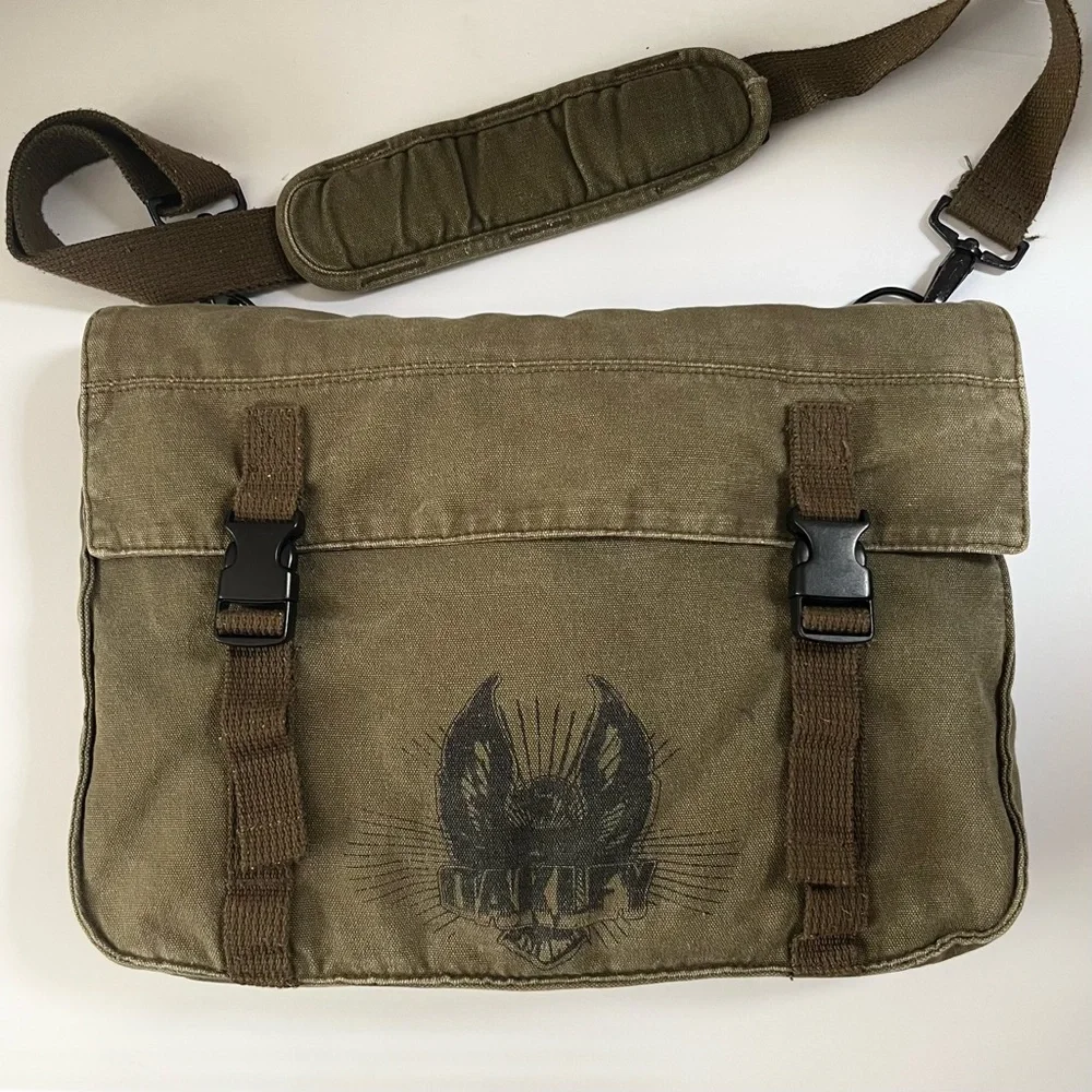 Vintage Oakley red shift Messenger Bag rare